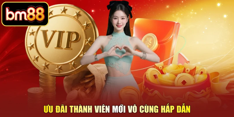 Ưu đãi thành viên mới vô cùng hấp dẫn